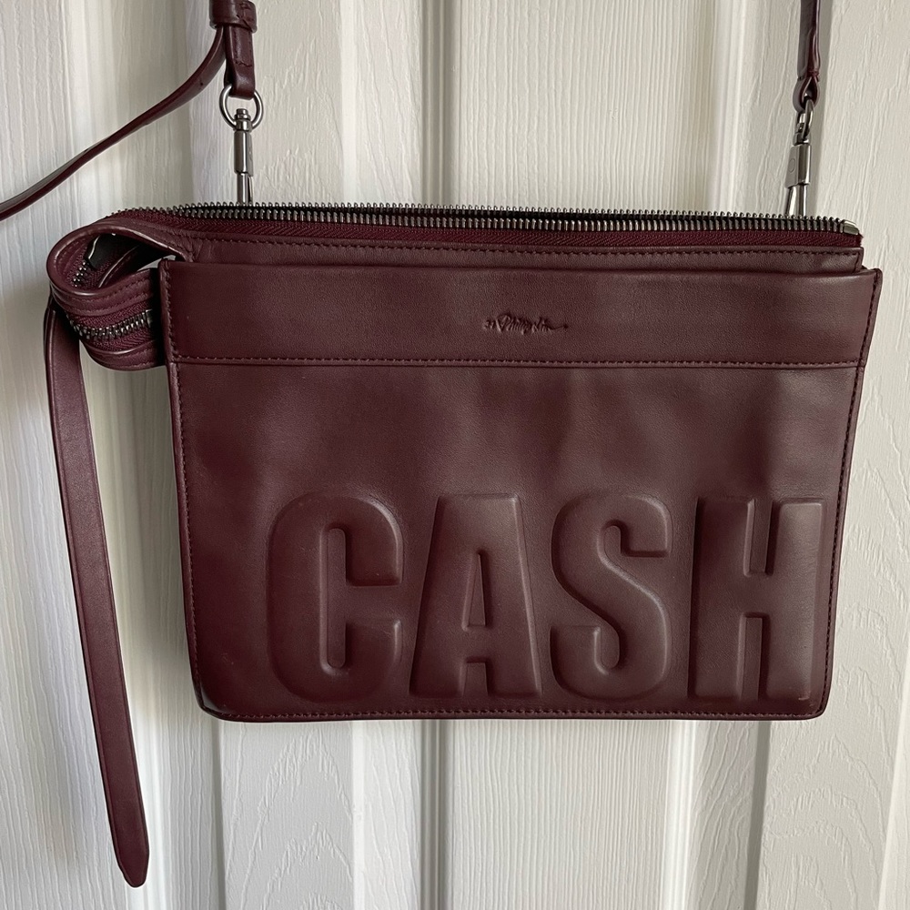 3.1 Phillip Lim CASH ONLY Bag in Burgundy